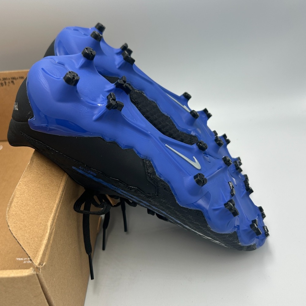 Nike Phantom GX Soccer Cleats DD9473-040 BlackChrome Hyper Royal SZ M 5/W 6.5 - Picture 9 of 13